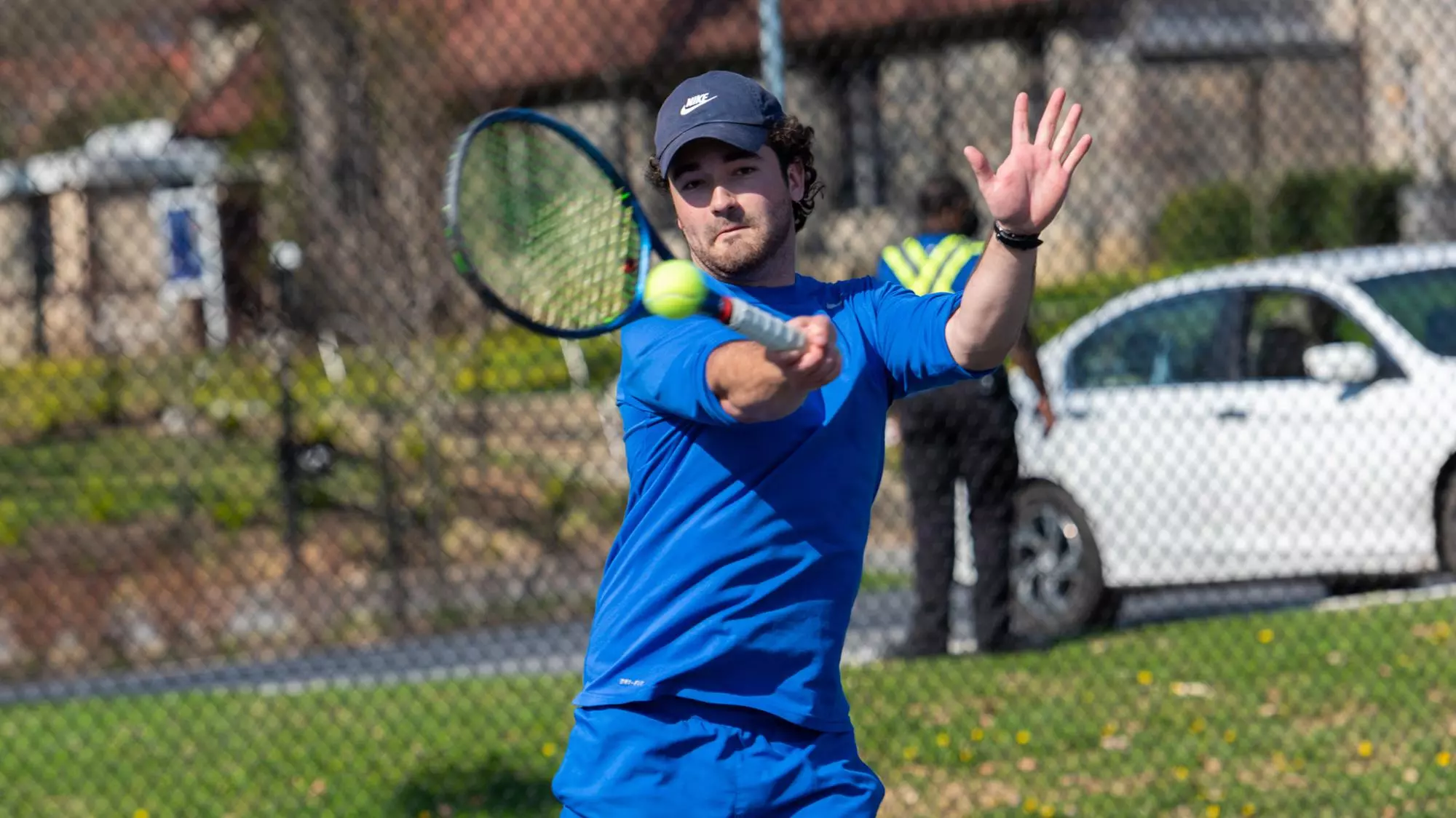 Ben Mead tennis forehand — tennis-trained pickleball coach South Jersey